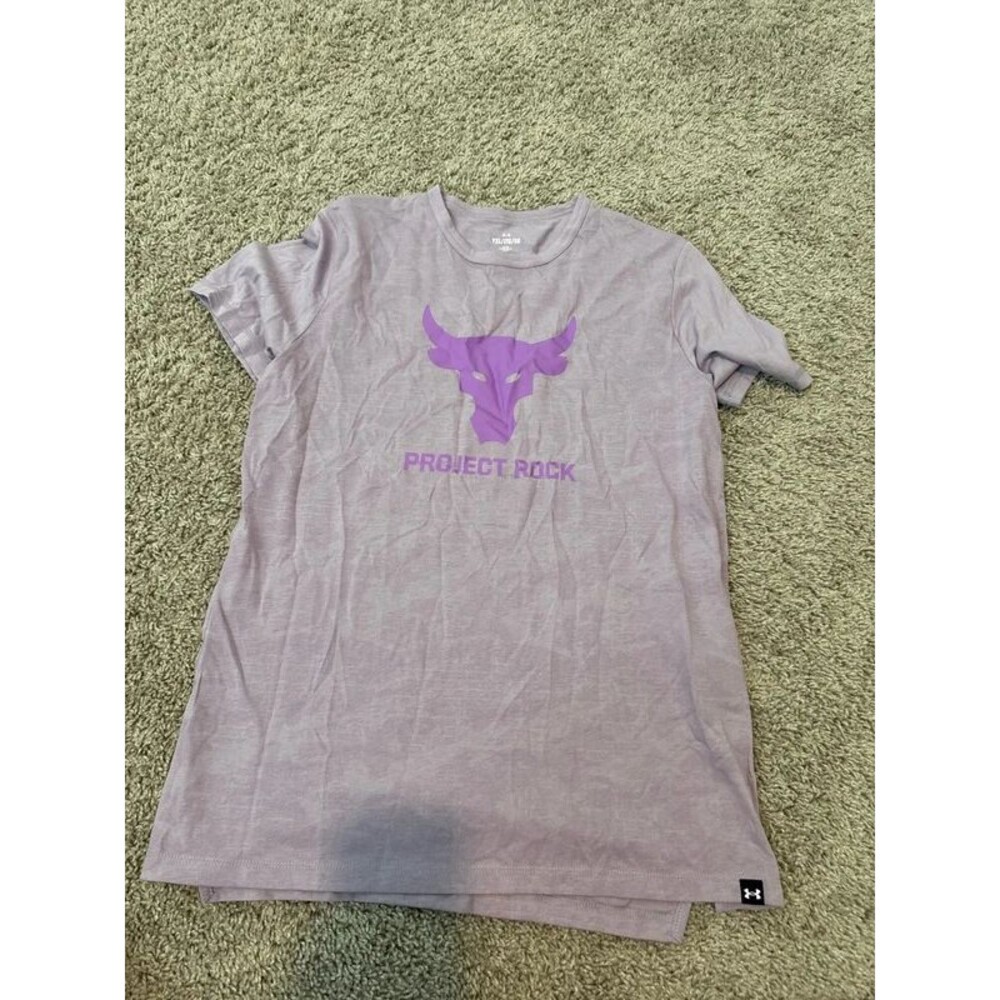 Purple under armour shirt YXL